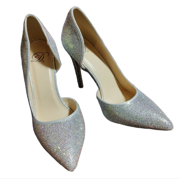 Gorgeous CINDERELLA Crystal Heels NWOB ๐ - Picture 11 of 12